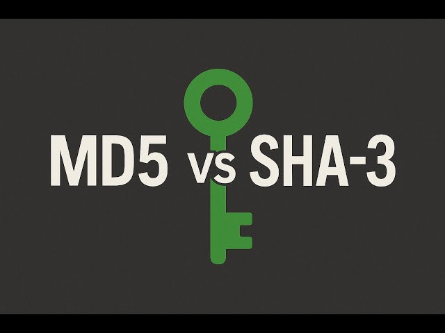 MD5 vs SHA3-256: Protect Your Data (Before It's Too Late)