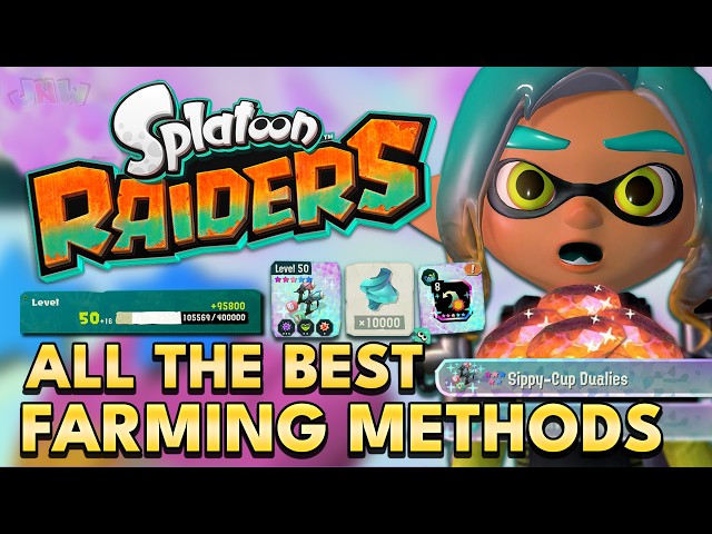 The BEST Splatoon Raiders Farming Methods for EVERYTHING!