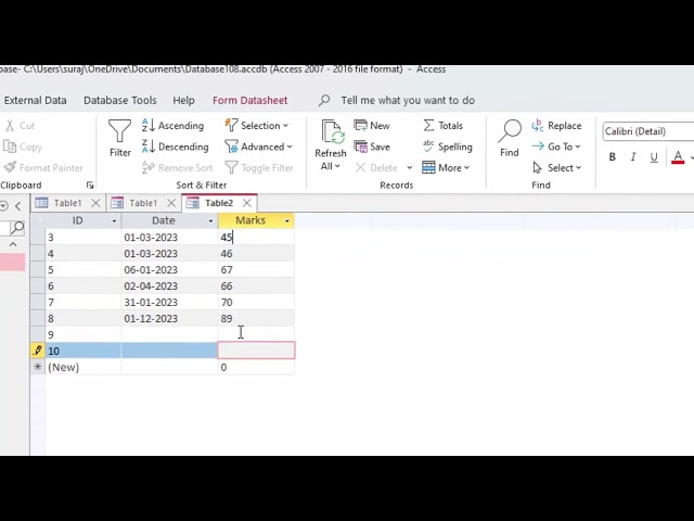 Sum formula in Microsoft Access@COMPUTEREXCELSOLUTION