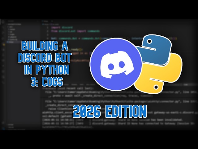 Building a Discord Bot in Python (2026) | Part 3: Cogs & Project Structure