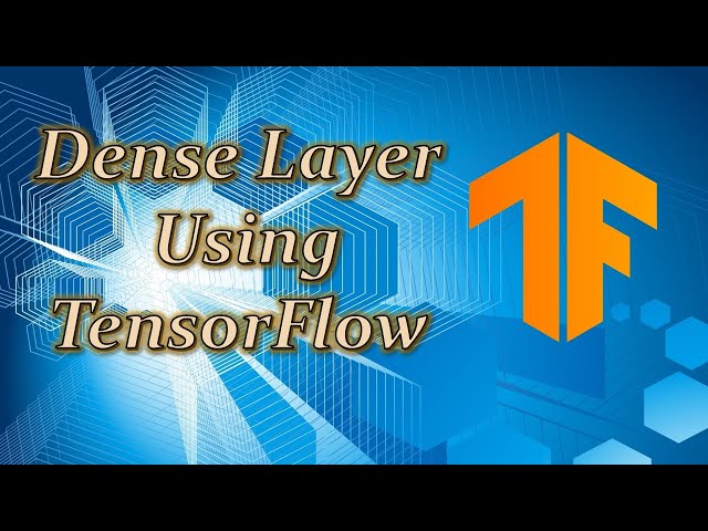 simple dense layer model using tensorflow | tensorflow tutorial in Urdu/Hindi