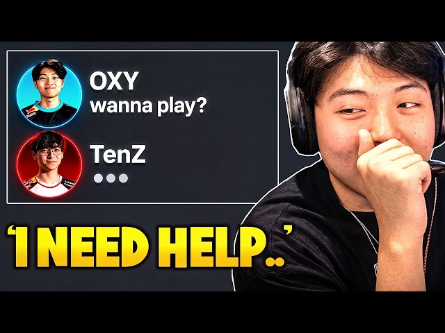 OXY WAS TOO NERVOUS TO ASK TENZ TO DUO 😭