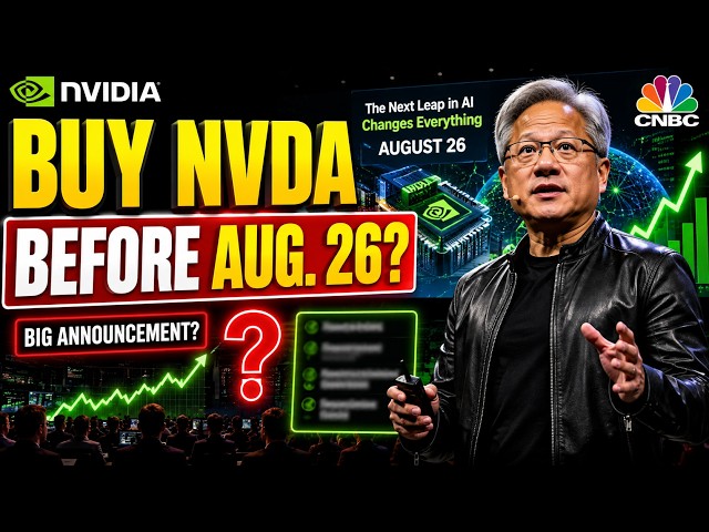 Nvidia Stock Prediction: Why CEO Jensen Huang Will Shock Wall Street on Aug. 26 | NVDA Stock
