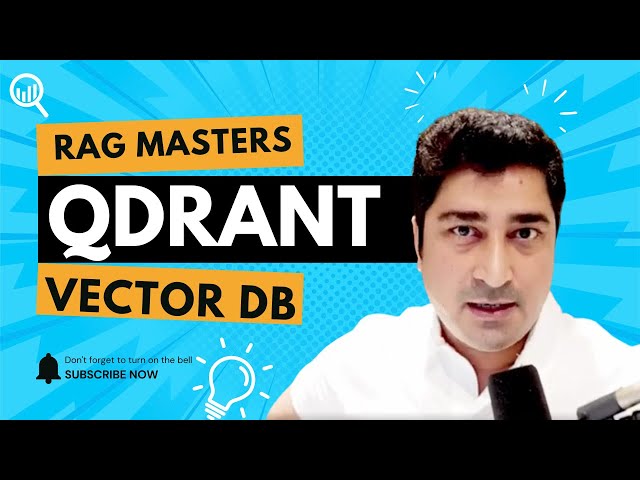 Qdrant Vector DB | RAG Masters | Euron