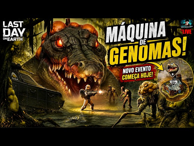 ●UMA MÁQUINA DE GENOMAS! 😱 NOVO EVENTO COMEÇA HOJE! 👁️ Last Day On Earth