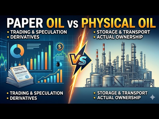 Physical vs Paper Oil: What’s Really Driving Prices?