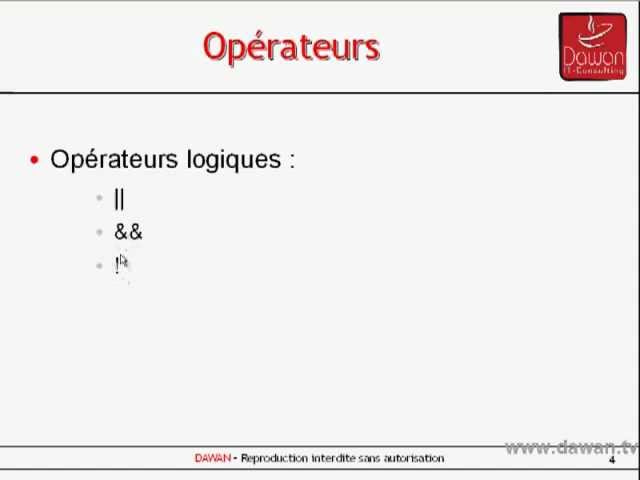 Java : Opérateurs