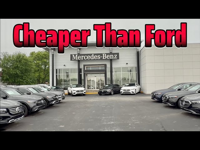 Mercedes-Benz cheaper than Ford in 2026 Why?￼