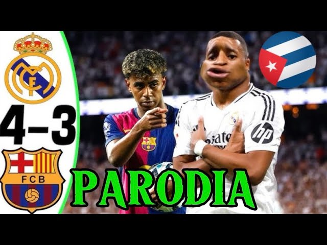 BARCELONA vs REAL MADRID narrado por CUBANOS😂🇨🇺// Parodias Venom