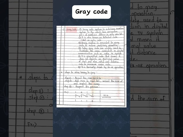What is gray code 🤔