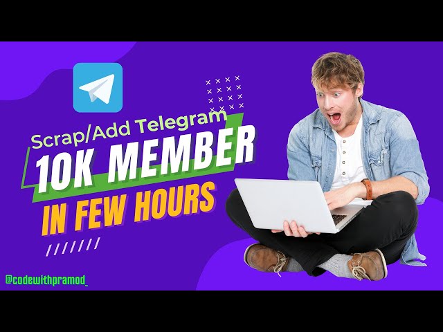 Supercharge Your Telegram Group Growth| Scrape & Add: The Ultimate Telegram Hack Using Python! 🚀