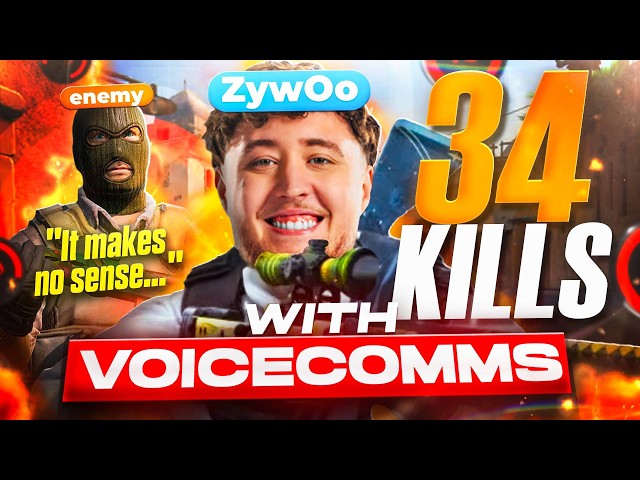 ZYWOO IS BACK TO TRAUMATIZE FACEIT LVL 10 ?!! (+WITH VOICECOMMS)