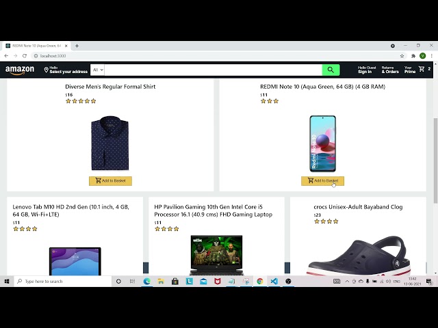 Amazon Clone Trailer Out with React and Redux-Thunk
