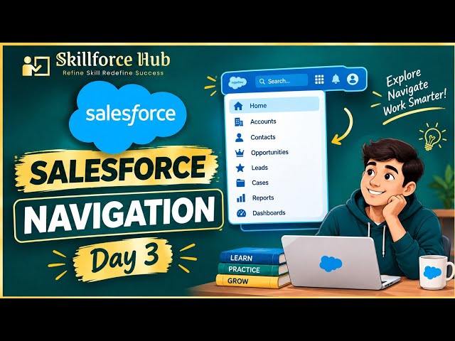 Salesforce Navigation Explained 🔥 | Day 3 | Salesforce for Beginners