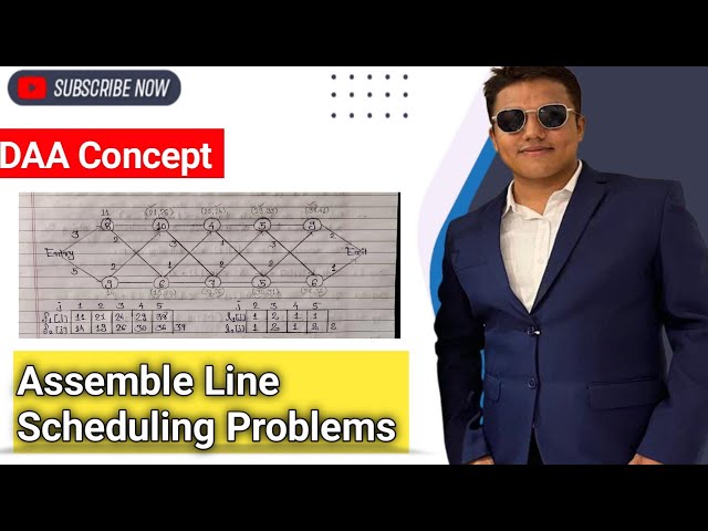 Assembly Line Scheduling Problem 🔥 | DAA Easy Trick | GATE & CSE Explained 💯#daa #viral 