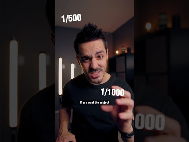Take SHARPER PHOTOS with this RULE 📷 What is Shutter Speed?