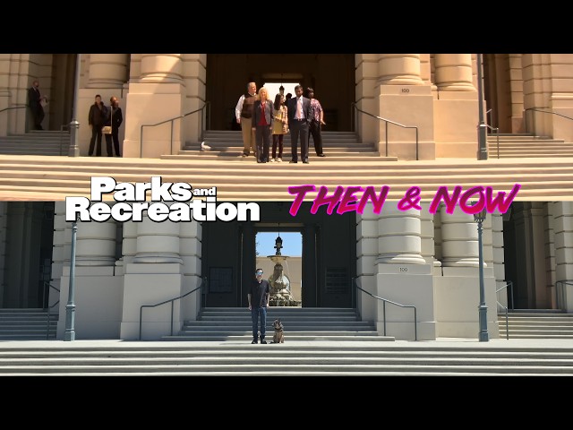 "Parks & Recreation" Pasadena (Pawnee) City Hall 🏛️ Filming Location - Then & Now