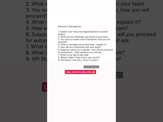 Recently Asked IBM QA Automation Interview Questions!