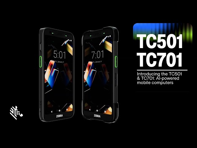 Introducing the TC501 & TC701: AI-Powered Mobile Computers | Zebra