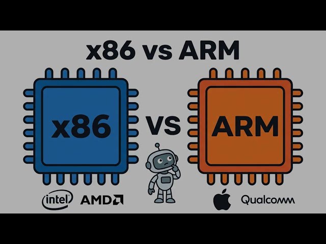 x86vsARM difference explained for Beginners 