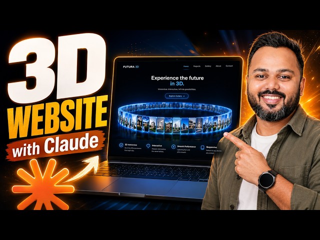 Make 3D Website Using Claude in 2026