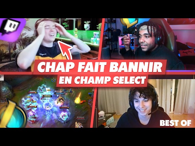 CHAP FAIT BANNIR UN TROLLER EN CHAMPION SELECT - Best Of LoL #1318 Réactions