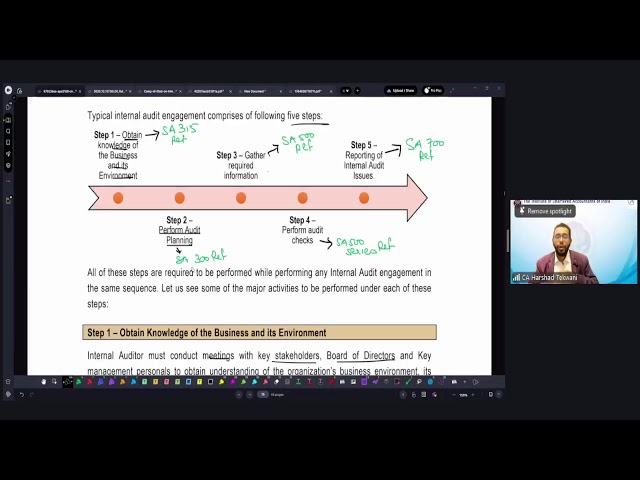 Final Paper 3: AAA&PE | Topic: Chapter 16: Internal Audit | Session 2 | 17 Aug 2026