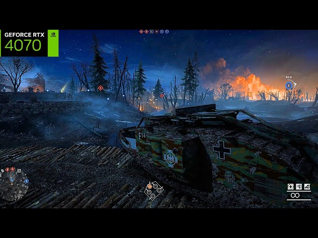 Battlefield 1 - Mark V Tank Perfect Match [49-0] | Nivelle Nights