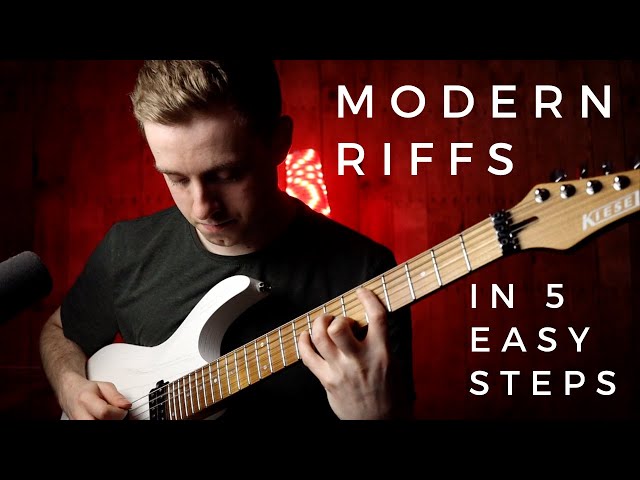 How To Write Modern Guitar Riffs in 5 Easy Steps