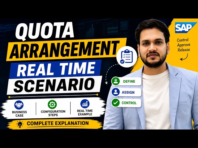 Quota Arrangement Real-time Scenario