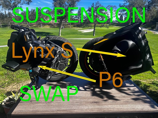 Cambio de suspensión de P6 y Lynx S: ¡SÍ, HAZLO!