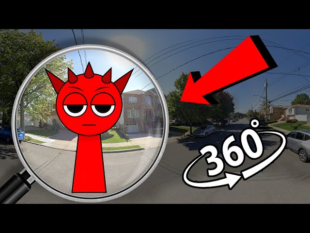 Find - Raddy Red | 360º VR Finding Challenge | INCREDIBOX SPRUNKI