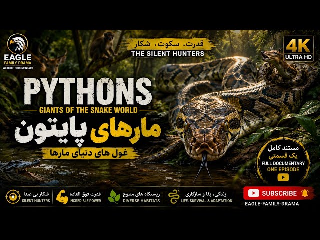 🐍 PYTHONS | Giants of the Snake World | Power, Hunting & Survival