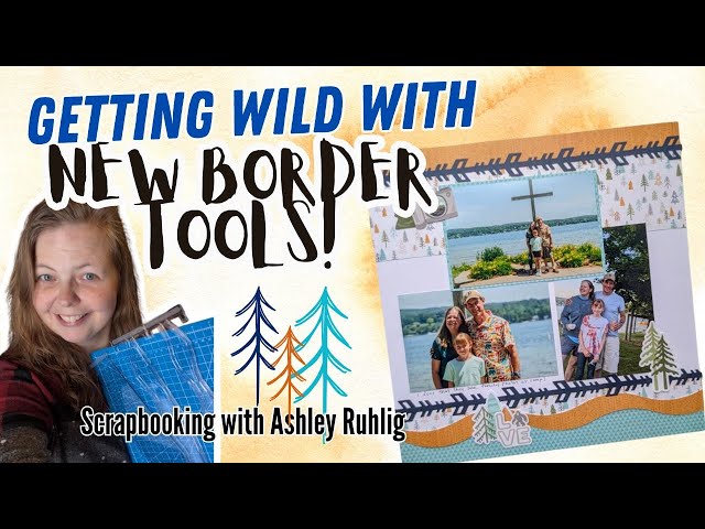 A Wild Page with the New Creative Memories Border Tools!