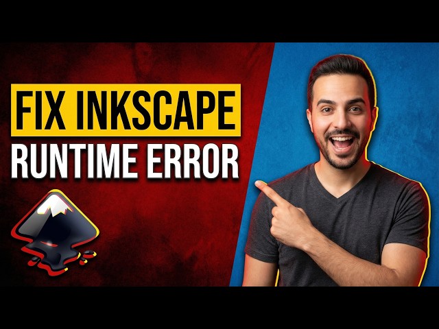 How To Fix Inkscape Runtime Error (2026 Easy Guide)