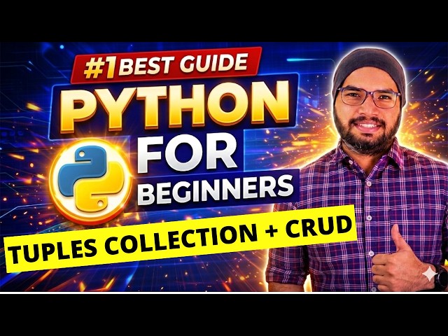 #39 Tuples Collection with CRUD Operation in Python