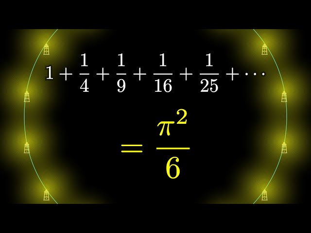 Why is pi here?  And why is it squared?  A geometric answer to the Basel problem