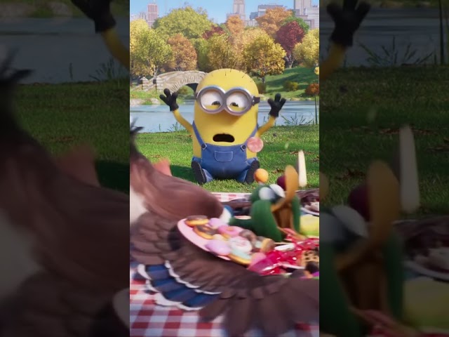 Duck, behind you! Catch #migrationmovie in theaters Dec 22nd. #minions #illumination
