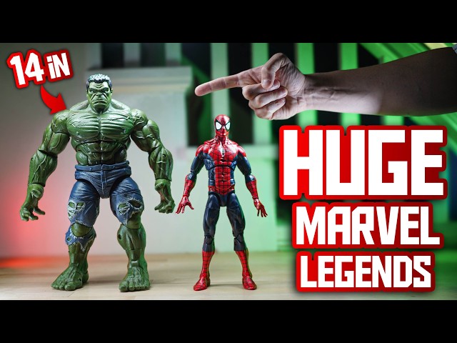 WHY did Hasbro stop making these HUGE Marvel Legends? They're AWESOME - Shooting & Reviewing