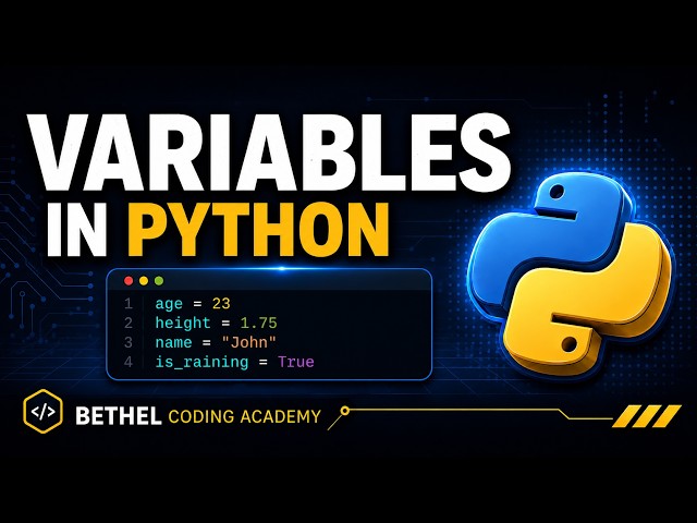 Variables in Python