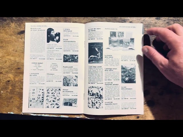 SCIENCE MARKET - Cesare Baj & Filippo Baj - Anno 1983 - Un Postal Market della scienza e tecnica