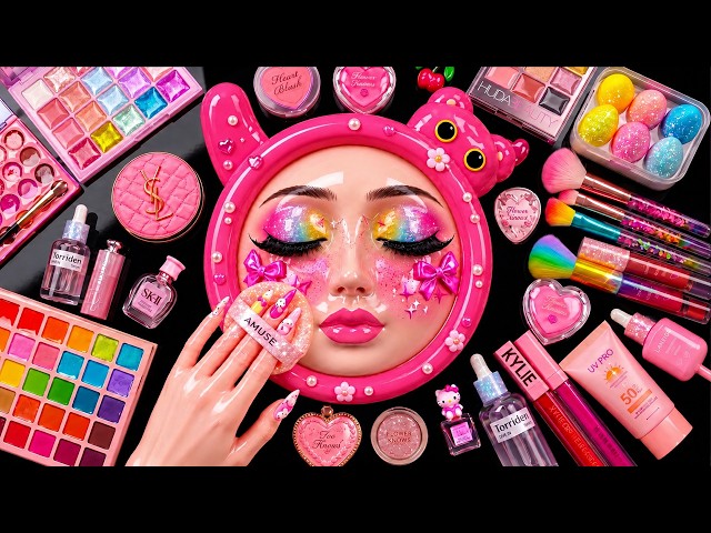 ASMR Makeup Compilation For Sleep | 1 hour(No Talking) Stress Relief & Relaxation, Satisfying Makeup