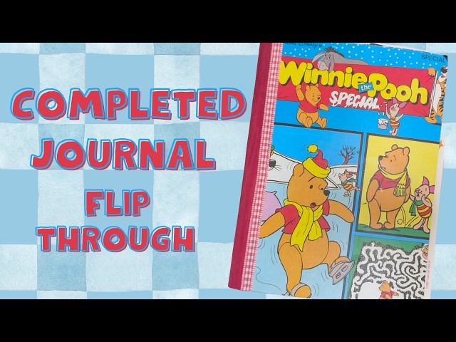 Completed Memory Keeping Junk Journal Flip Through