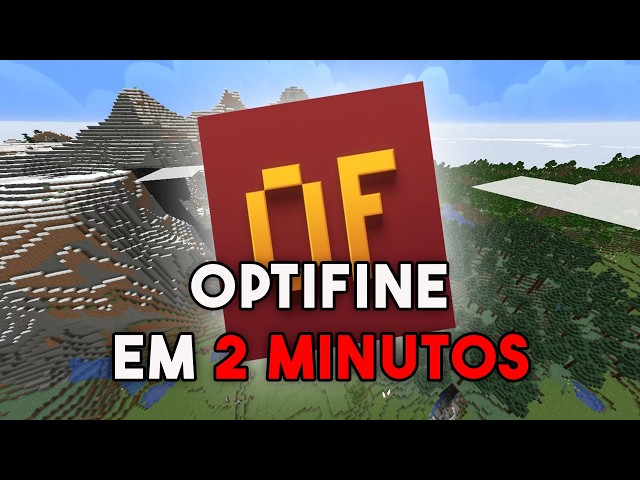 Como Instalar OPTIFINE no MINECRAFT em 2 MINUTOS