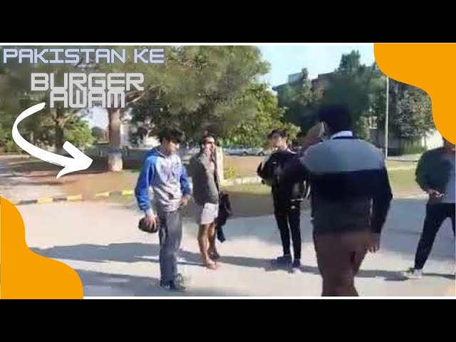 Pakistani burger awam ke kaam