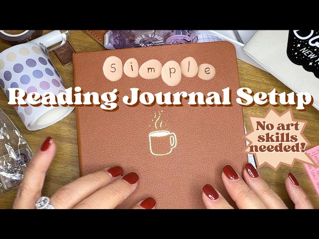 A Reading Journal you'll actually use! Easy & FUN with commonplacing!