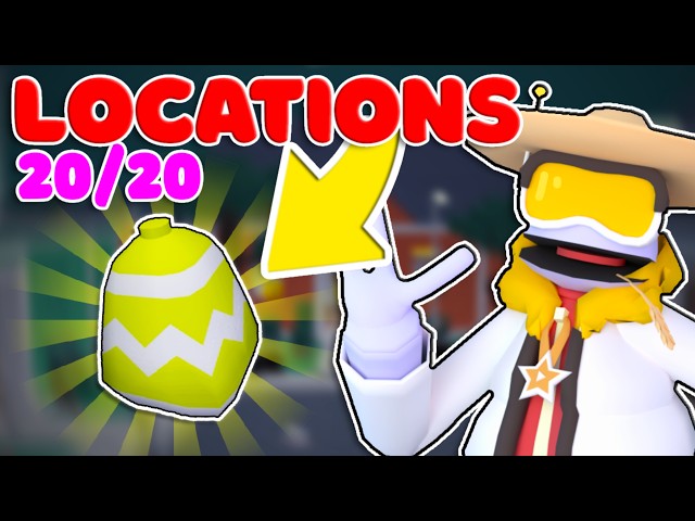 All EASTER Egg LOCATIONS in YEEPS! 🐰🥚