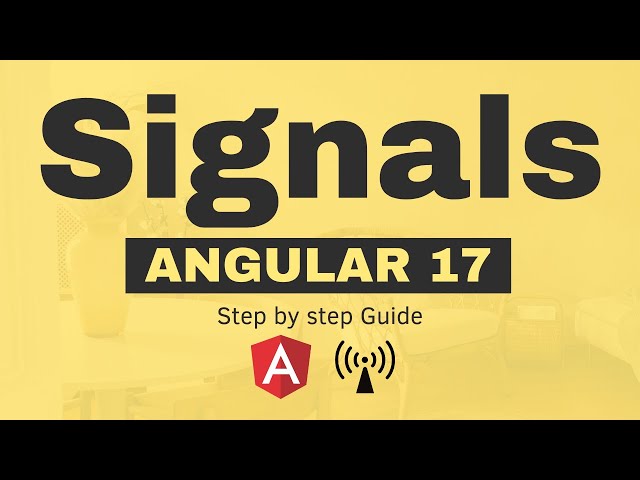 How to use Angular Signals | Angular 17?