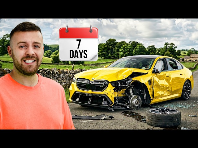 REBUILDING A DESTROYED BMW M5 IN 7 DAYS