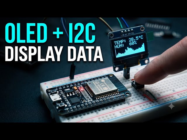 6 • ESP32 OLED Display System via I2C | Interfacing & Code | Microcontrollers & IoT Lab PICT